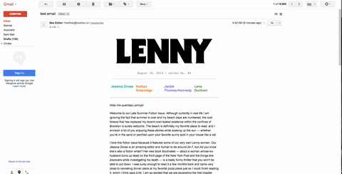 giphy anchor links in email