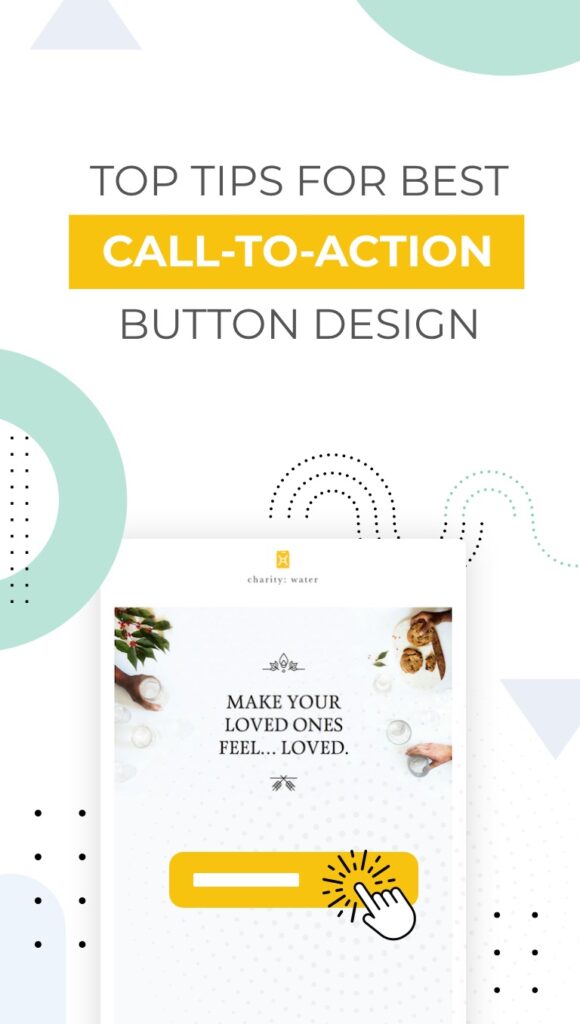 Call to Action Button Design Pinterest Cover