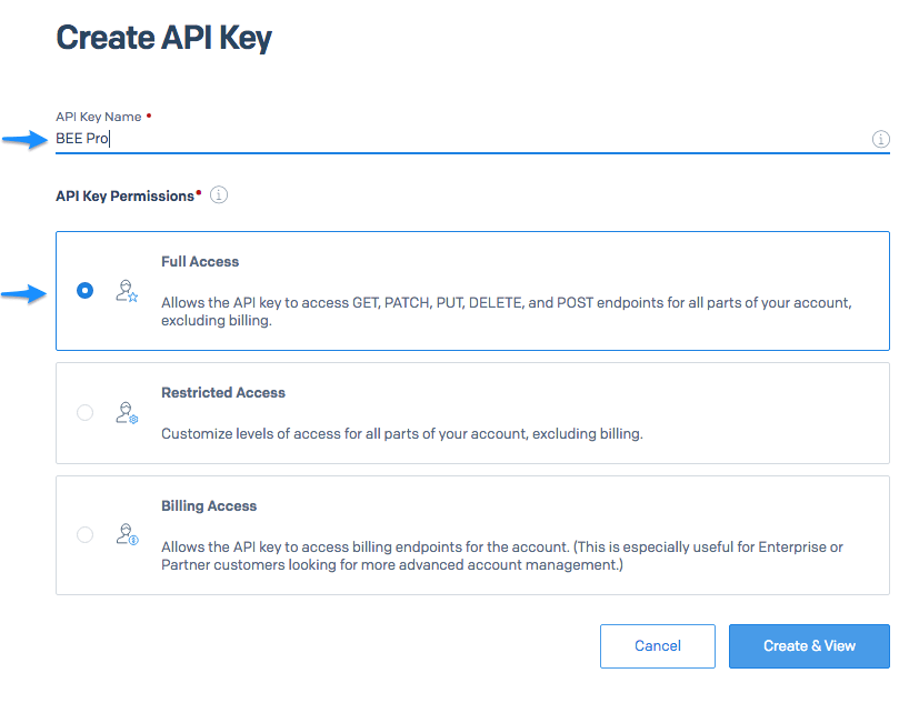 BEE SendGrid connector