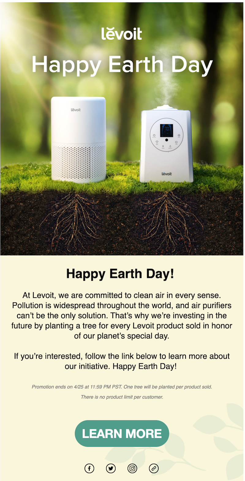 earth day email