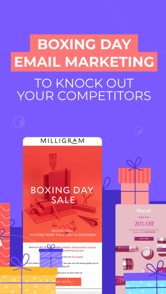 boxing day email sales