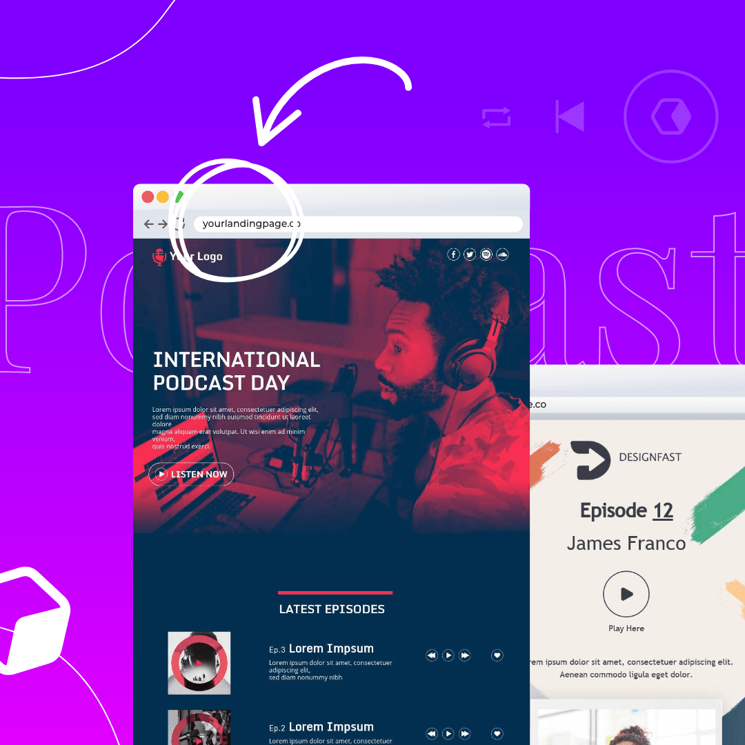5 Best Podcast Landing Page Examples to Increase Your Subscribers