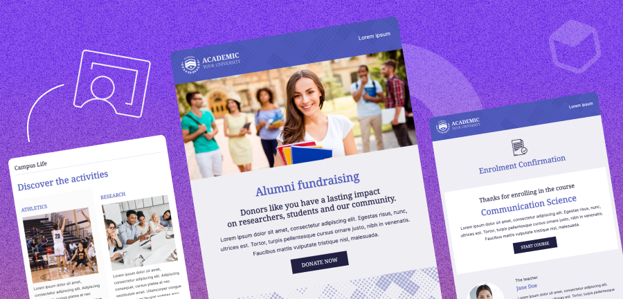 5 Email Design Tips for Alumni Engagement to Increase University Fundraising